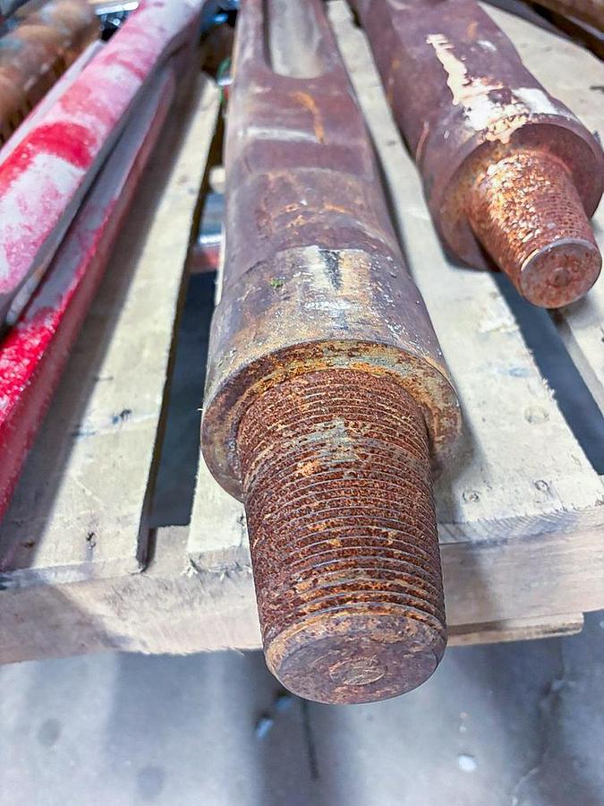 Used 5-3/4" Chisel Bit for Cable Tool Well Drilling