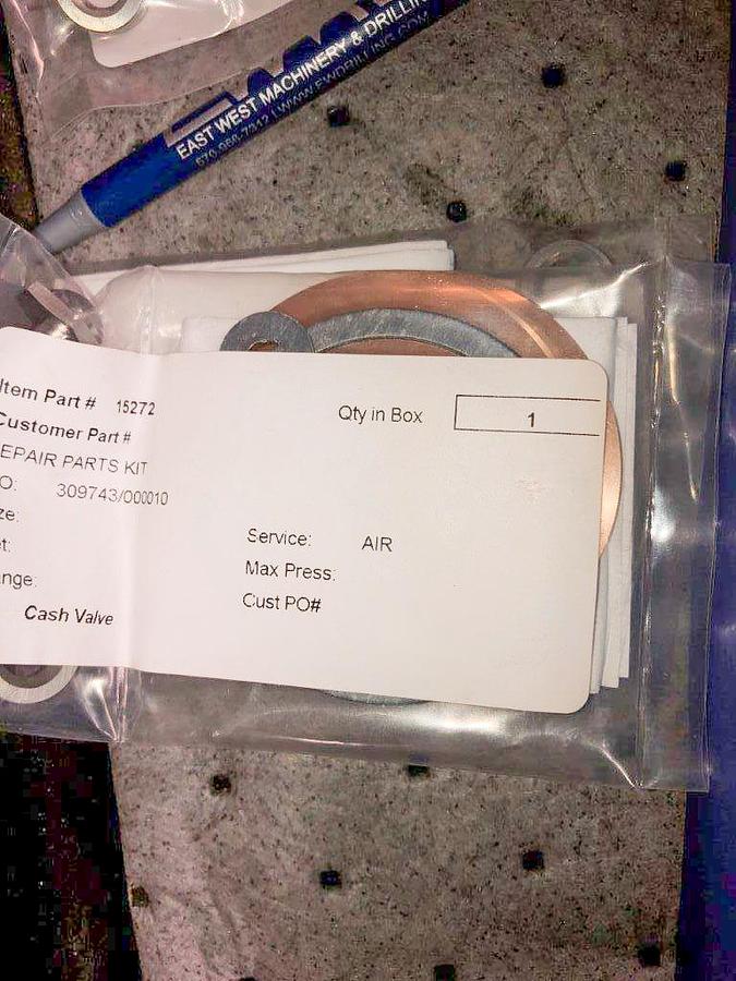 Cash Valve CP2 Repair Kit - 15272 / 048409 for Sullair