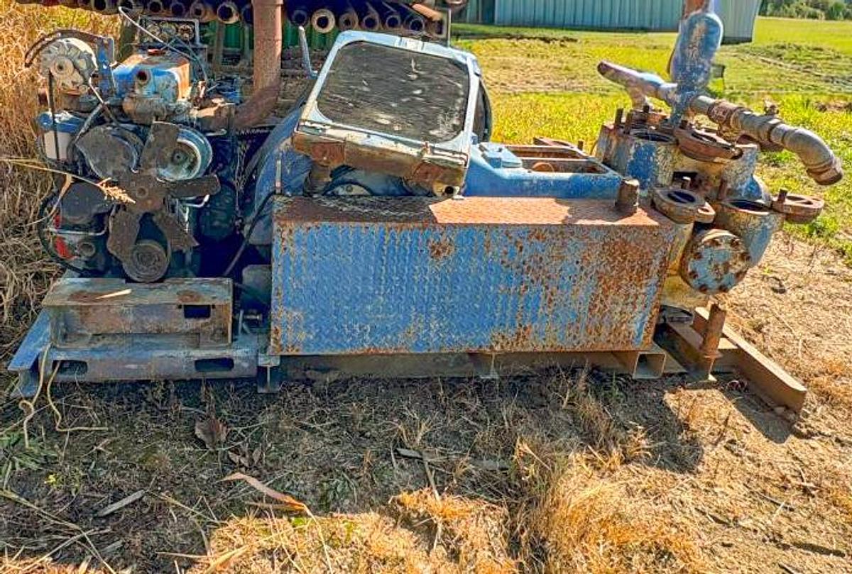 Used Gardner Denver Duplex-Piston Mud Pump