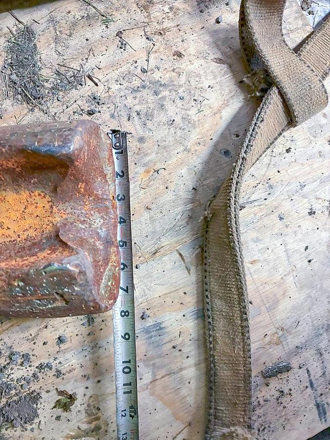 Used 7-1/2" Chisel Bit for Cable Tool Well Drill Rig