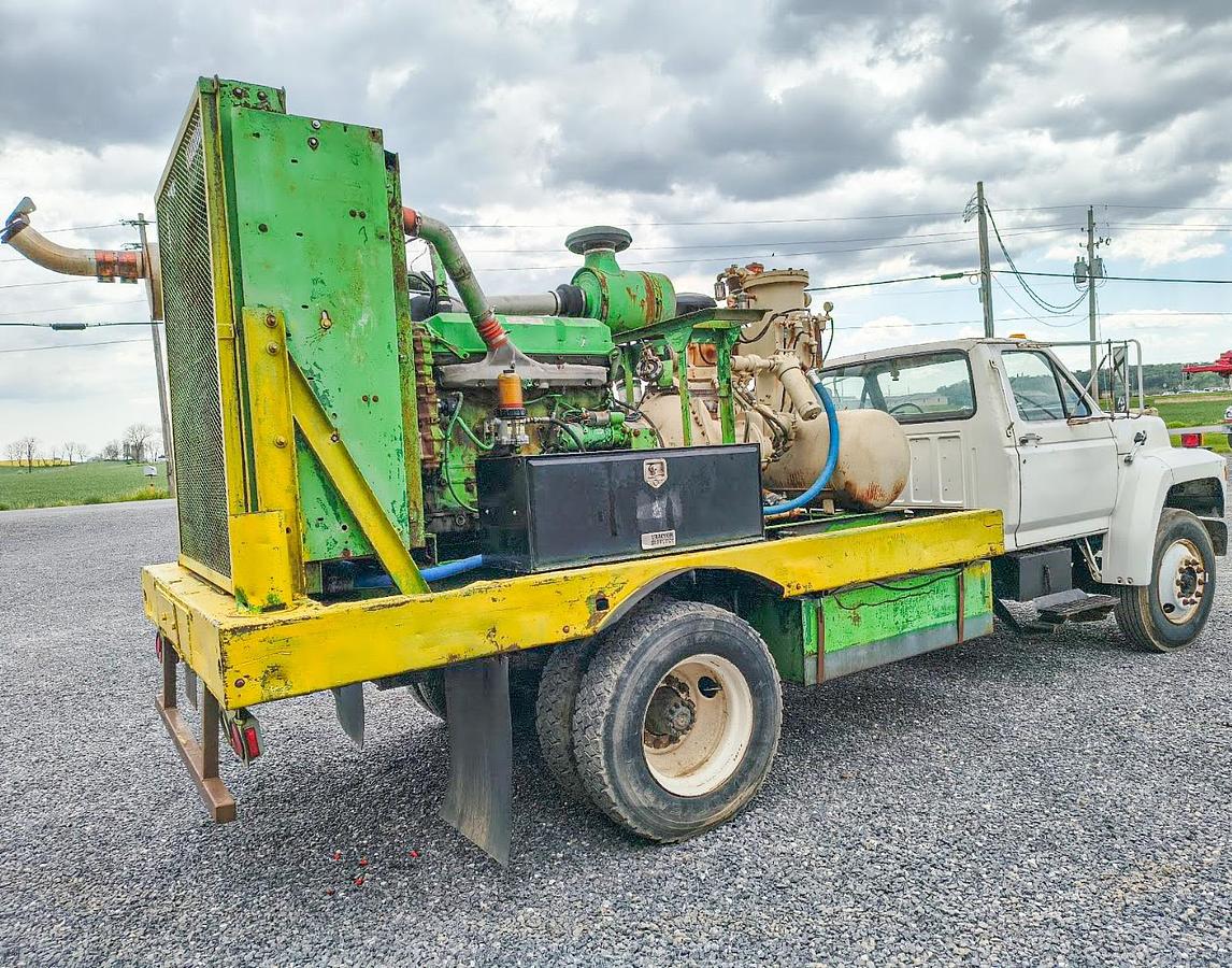 Used Sullair 900 CFM / 350 PSI Truck-Mounted Air Compressor