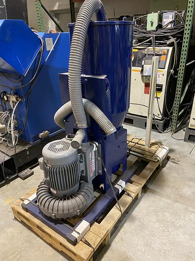 Used SPENCER FAST VAC SYS90134B 370CFM WITH 7.5HP PUMP