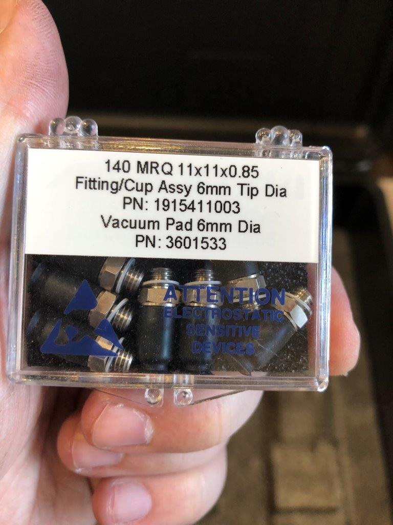 Used DELTA EDGE DE8000 TEST HANDLER KIT - Q-FPB - 140 MRQ 11x11x0.85-0001 QFN