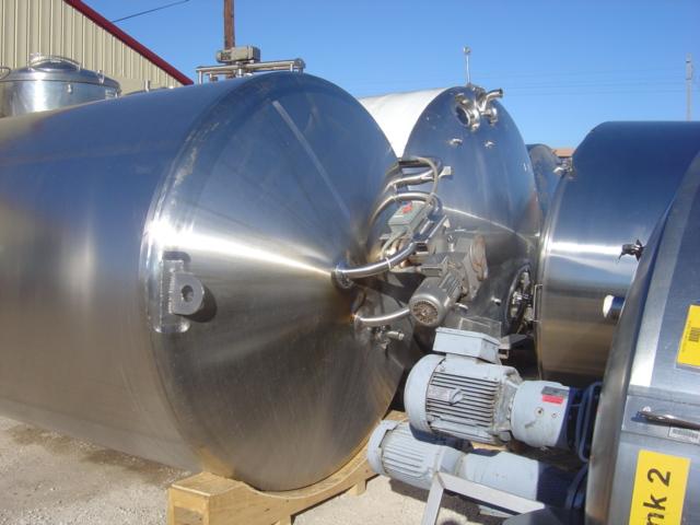Refurbished 4500 GALLON FELDMEIER JACKETED MIX/STORAGE TANK TANK
