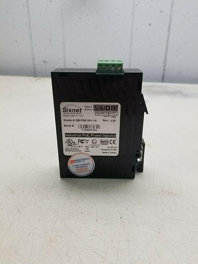 Used SIXNET EB-PSE-24V-1A Rev 3.00