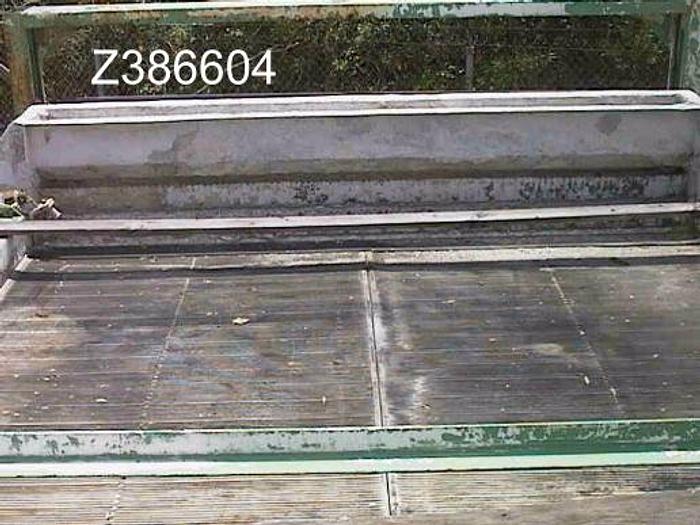 Used Filter, Belt, Vac, 8' X 24', S/st, Eimco, 25 HP, #Z386604