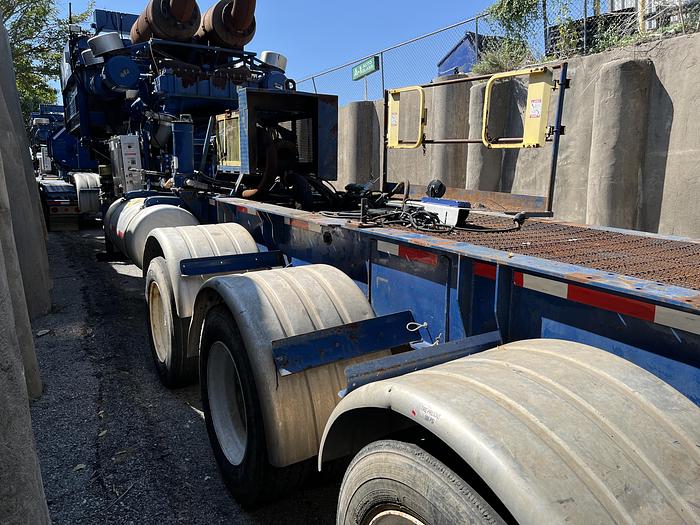 Used MTU Frac Pump Trailer
