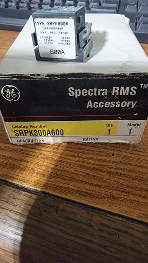 Parts Only GE SRPK800A600 SPECTRA RMS RATING PLUG 800A/AMP(105)
