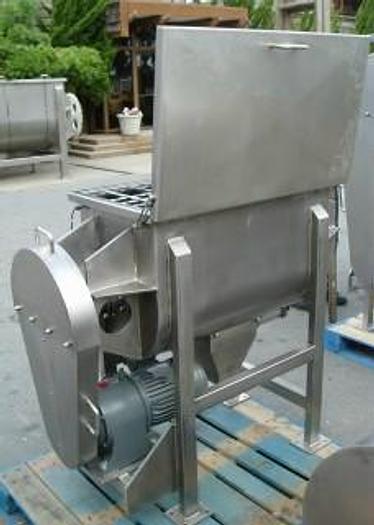 Mixer, Ribbon, 5 CF, 304 S/st, 3 HP, New, Std #H731061