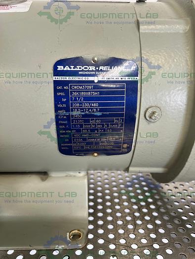 Used Fristam  FPX3532-130 Centrifugal Pump w/ Baldor CWDM3709T Motor 7-1/2 HP 3450 RPM