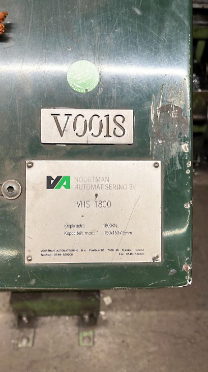 Used Voortman V550 - Punching Machine