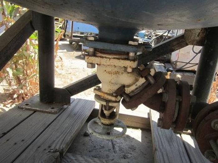 Used Reactor, 550 Gallon, Glass Lined, 100 PSI, Jkt, Agit, Pfaudler #S738402