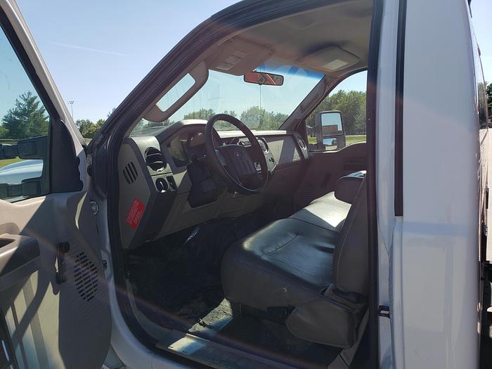 Used 2008 Ford F550 4x4 With Palfinger PK4100A Folding Crane, knuckle Boom