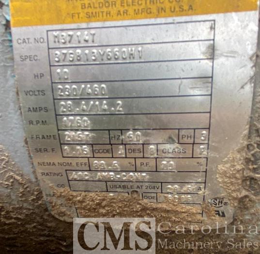 Used Heil 7.5x22 Single Pass Drum Dryer