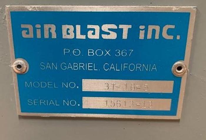Used 5 Hp Air Knife Blower Fan  3T-16-5