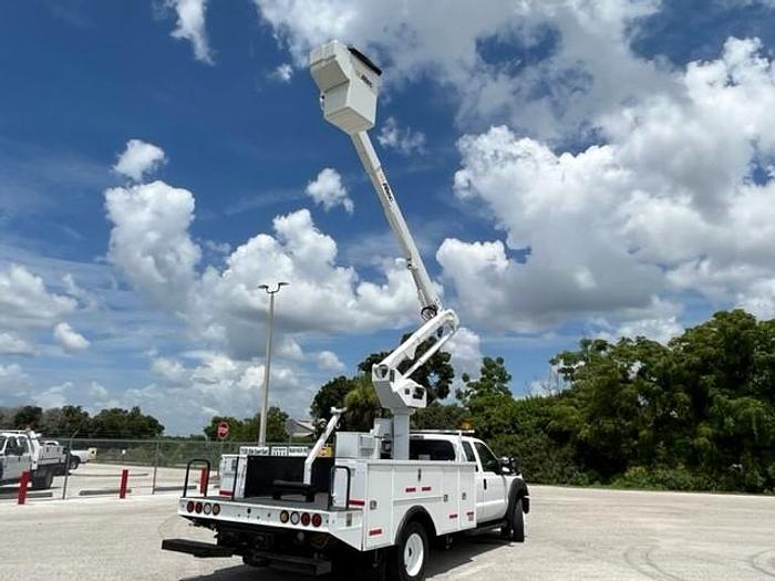 Used Altec AT40G 45ft Bucket Boom on 2012 Ford F550 4x4 Extended Cab Utility Truck - C14974