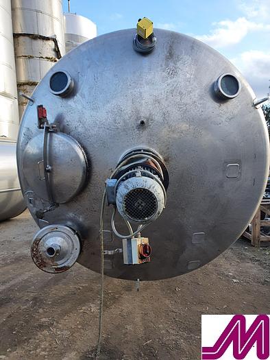 Used APV 5,000 Litre Stainless Steel Mix Tank
