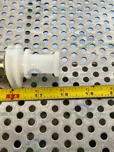 Used 18" Silicone Hose  w/ 3/4" Plastic Sanitary Fitting