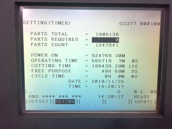Used 2005 MURATEC MURATA MW120G TWIN SPINDLE WITH SINGLE GANTRY CNC LATHE