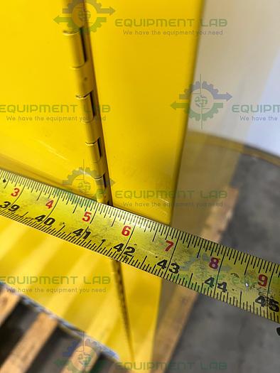 Used JustRite  45 Gallon Flammable Liquid Storage Cabinet w/ Soft Close Doors, Keys