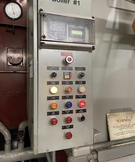 Used LINCOLN NS-E-59 BOILER, W/ 350 PSIG MAX ALLOWABLE WORKING PRESSURE, 70,000