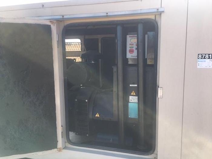 Used 2006 Perkins 75 kW Generator w/ New 2020 Trailer AB Genset 1D075PNBCU