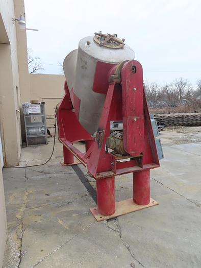 Used 30 CU. FT. PATTERSON KELLEY TWIN SHELL BLENDER - S/S - 55# DENSITY - PROVISION FOR BAR
