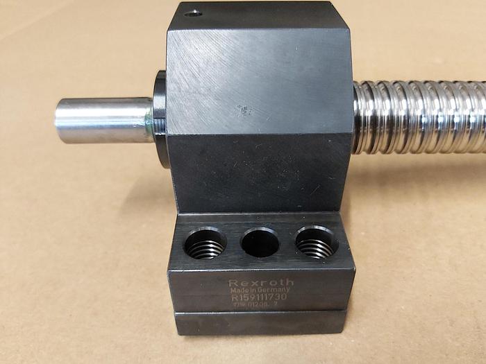Kompletter Präzisions Kugelgewindetrieb mit Lagerung, Hub 560mm, Gew 25mm, Rexroth,  neu