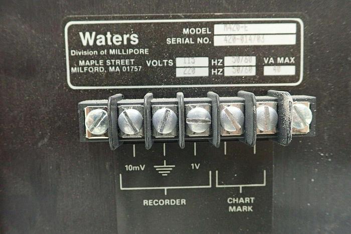 Used MILLIPORE Waters Model 420-C & M420-E Flourescence Detector