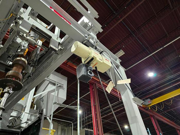 Used 2014 SINTO 5 WHEEL SPINNER HANGER SHOT BLAST