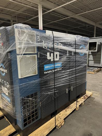 Used 2020 KAISHAN KRSP  40-125VSD SCREW COMPRESSOR 40HP