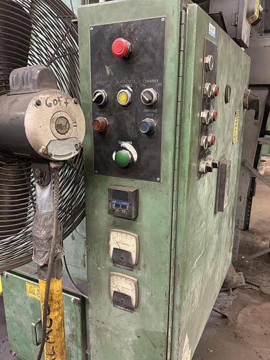 Used 2008 GOFF 3672-D SPINNER HANGER SHOT BLASTING MACHINE