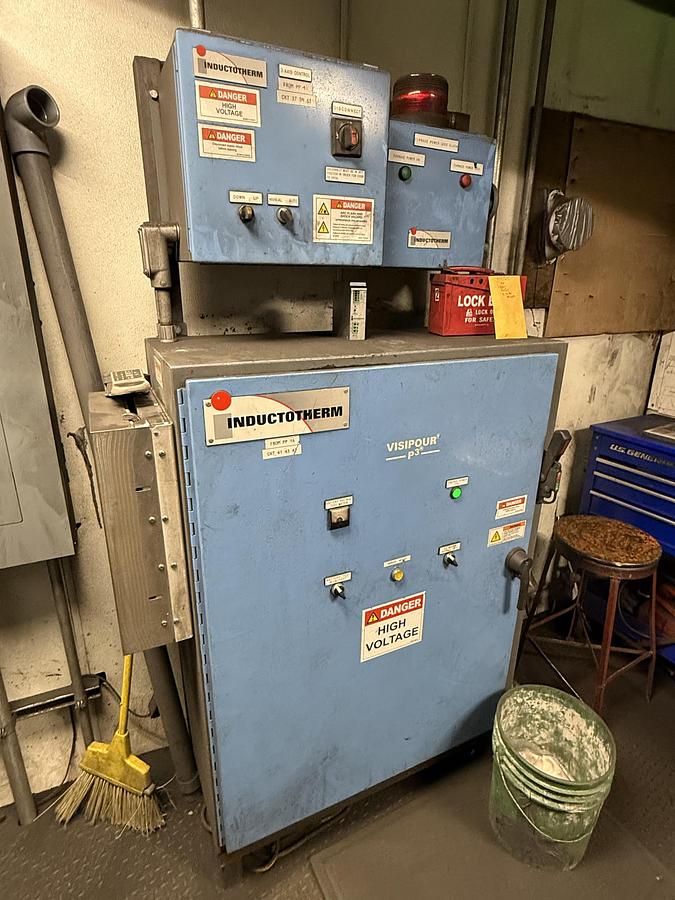 Used 2019 INDUCTOTHERM 5 TON PRESSURE POUR FURNACE