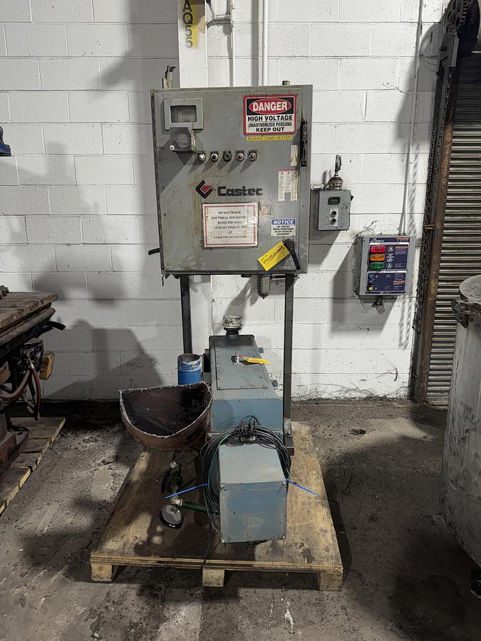 Used CASTEC ELECTRIC SAND HEATER