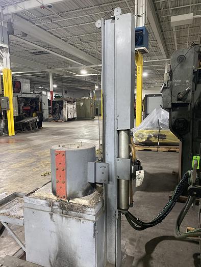Used INDUCTOTHERM VIP 125-30R POWER TRAK MELTING FURNACE