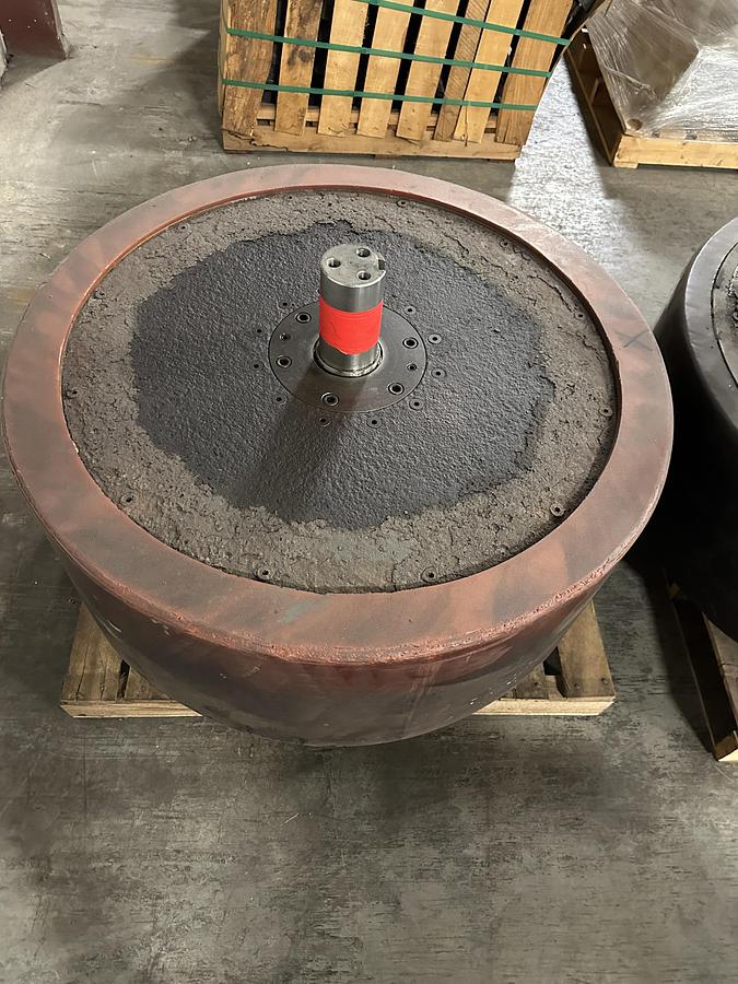 Used WHEELS FOR 3F LARGE RUBBER FACED