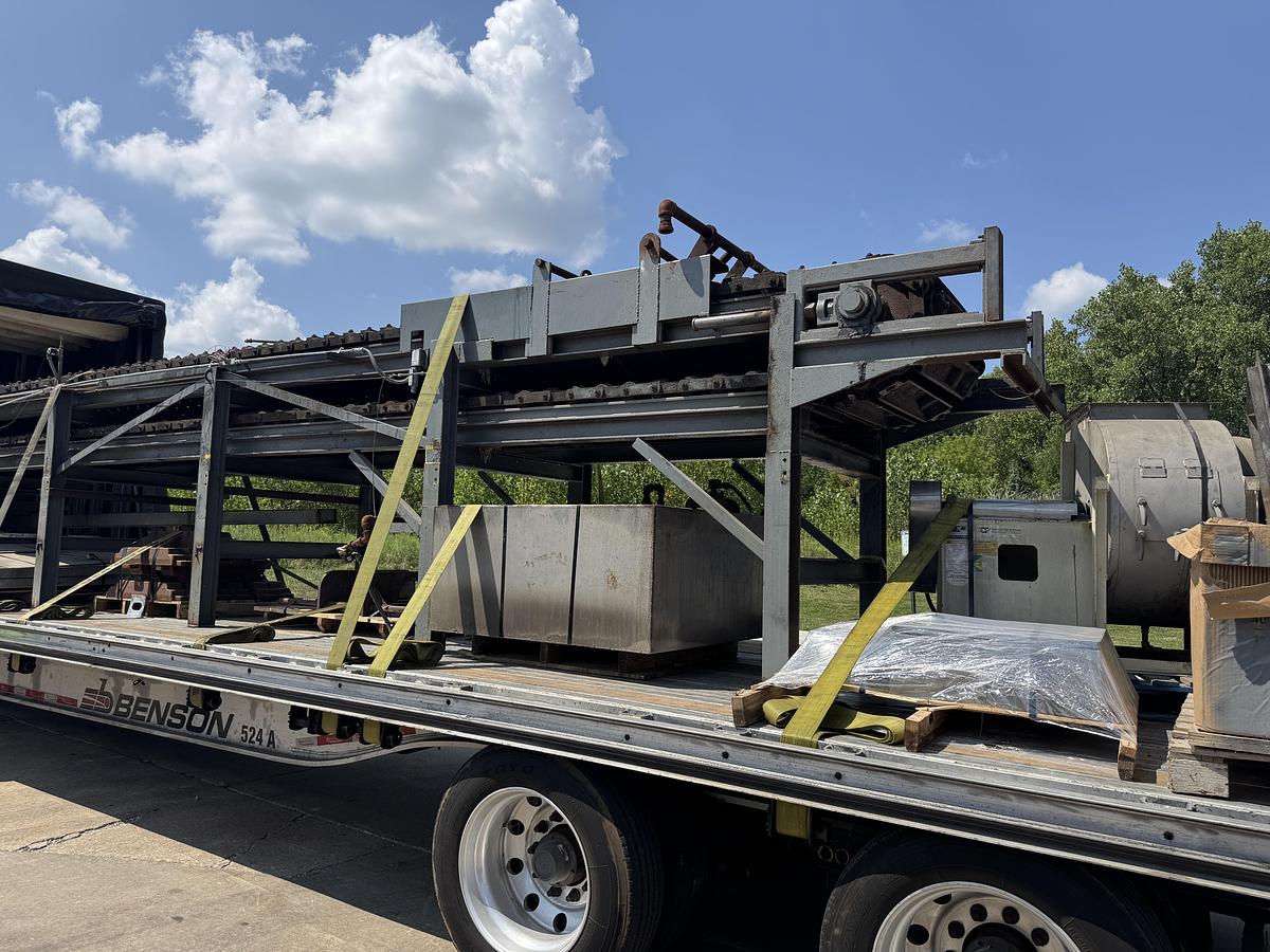 Used IGNOT LINE  PIG MOLD CONVEYOR