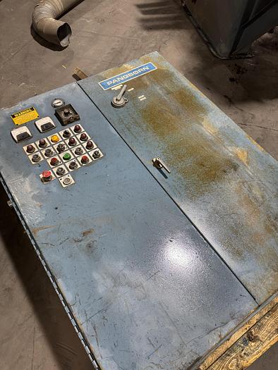 Used PANGBORN 2 WHEEL SPINNER HANGER SHOT BLAST