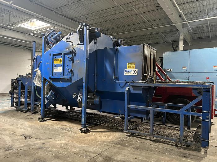 Used 2007 WHEELABRATOR CONTINUOUS WIRE MESH BELT SHOT BLAST