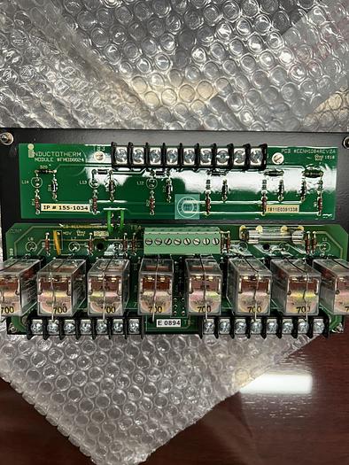 Used INDUCTOTHERM CIRCUIT MONITOR