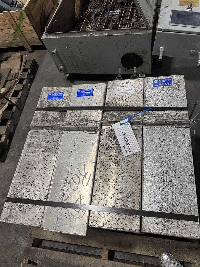 Used INDUCTOTHERM CAPACITORS