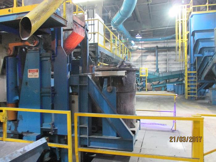 Used 2013 OTTO JUNKER AUTOMATIC POURING INDUCTION FURNACE