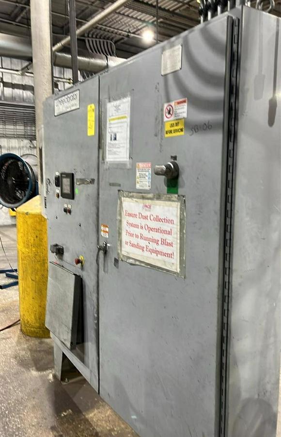 Used 2017 WHEELABRATOR 4 WHEEL CONTINUOUS MESH BLAST