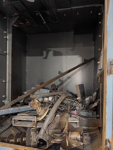 Used PANGBORN 2 WHEEL SPINNER HANGER SHOT BLAST