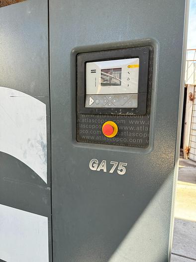 Used 2013 ATLAS COPCO  AIR COMPRESSOR GA75