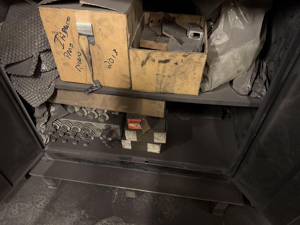 Used INDUCTOTHERM CABINET OF PARTS