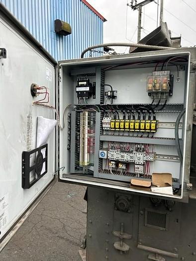 Used WHEELABRATOR TUMBLAST TUMBLER TYPE SHOT BLAST CLEANING MACHINE