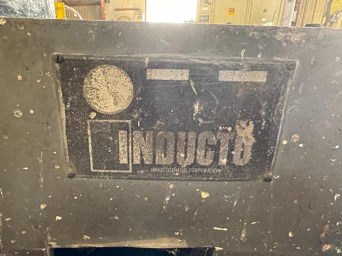 Used 1990 INDUCTOTHERM INDUCTION FURNACE VIP POWER TRAK 350-10