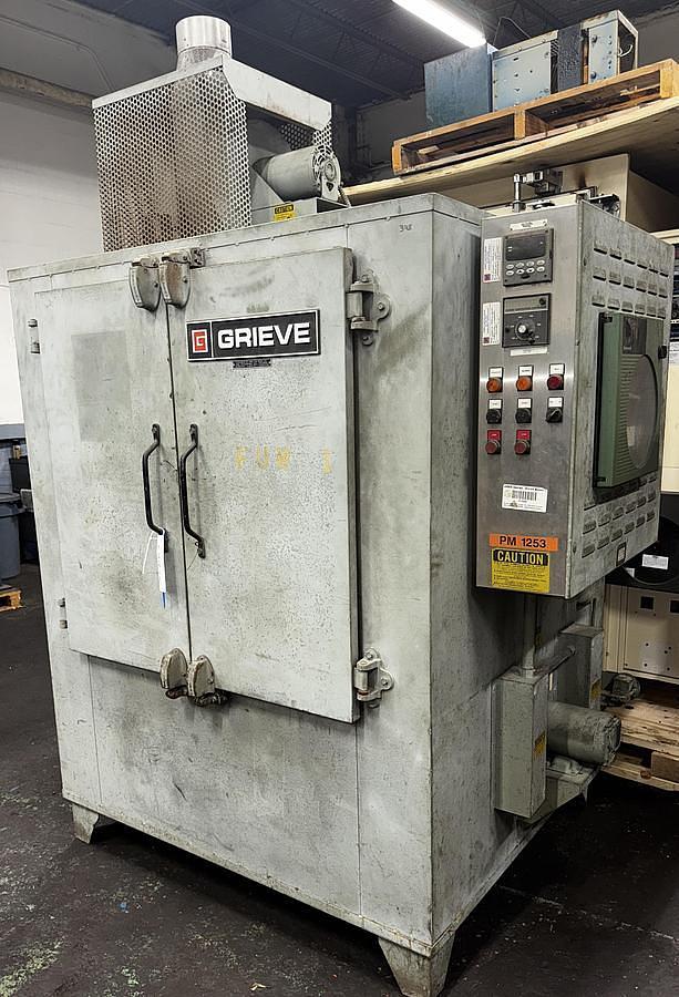 Used GRIEVE HB-500 ELECTRIC HEAT TREAT FURNACE