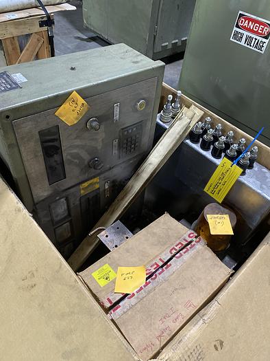 Used 2000 INDUCTOTHERM 1750-2CR POWER SUPPLY WITH INDUCTOTHERM FURNACE